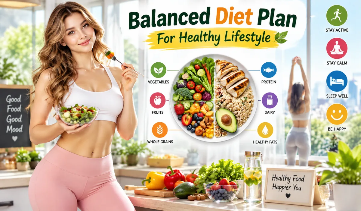Top 10 Balanced Diet Plan For Healthy Lifestyle: Easy Guide